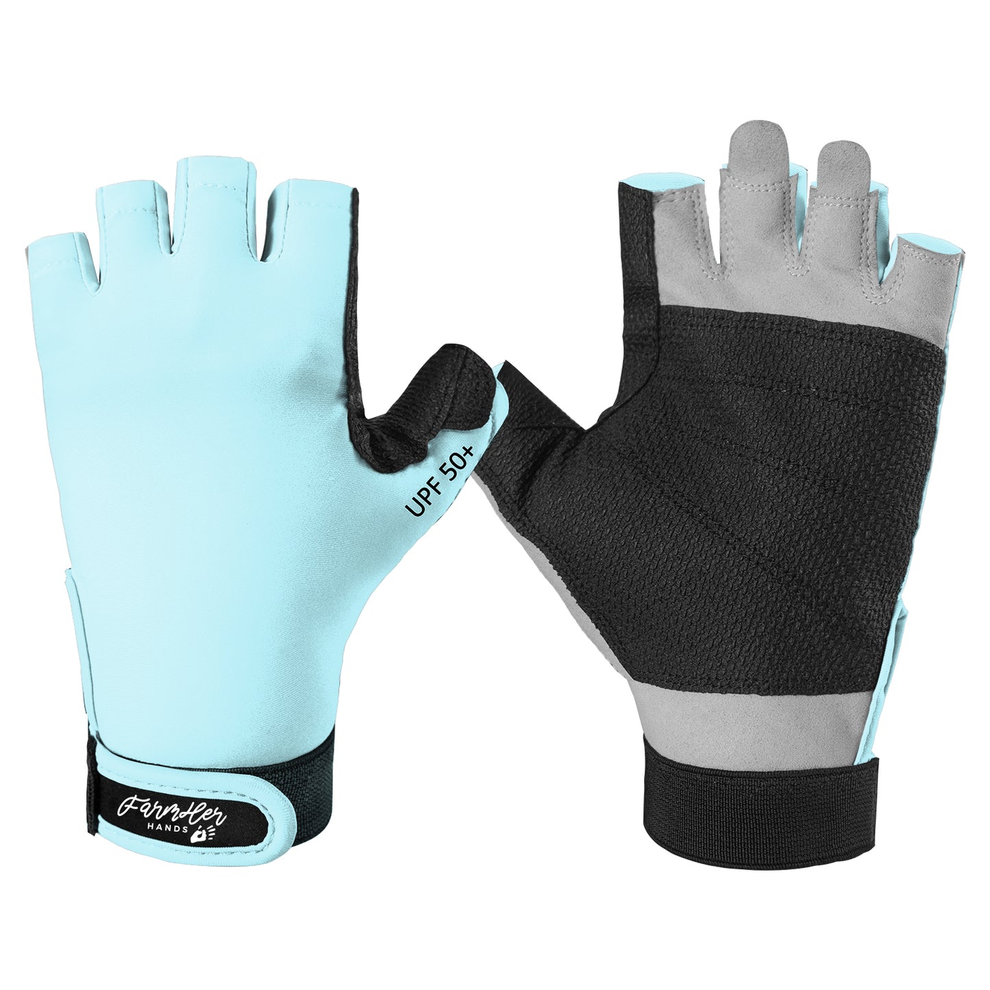 'Dusty Blue' UPF50+ Gloves