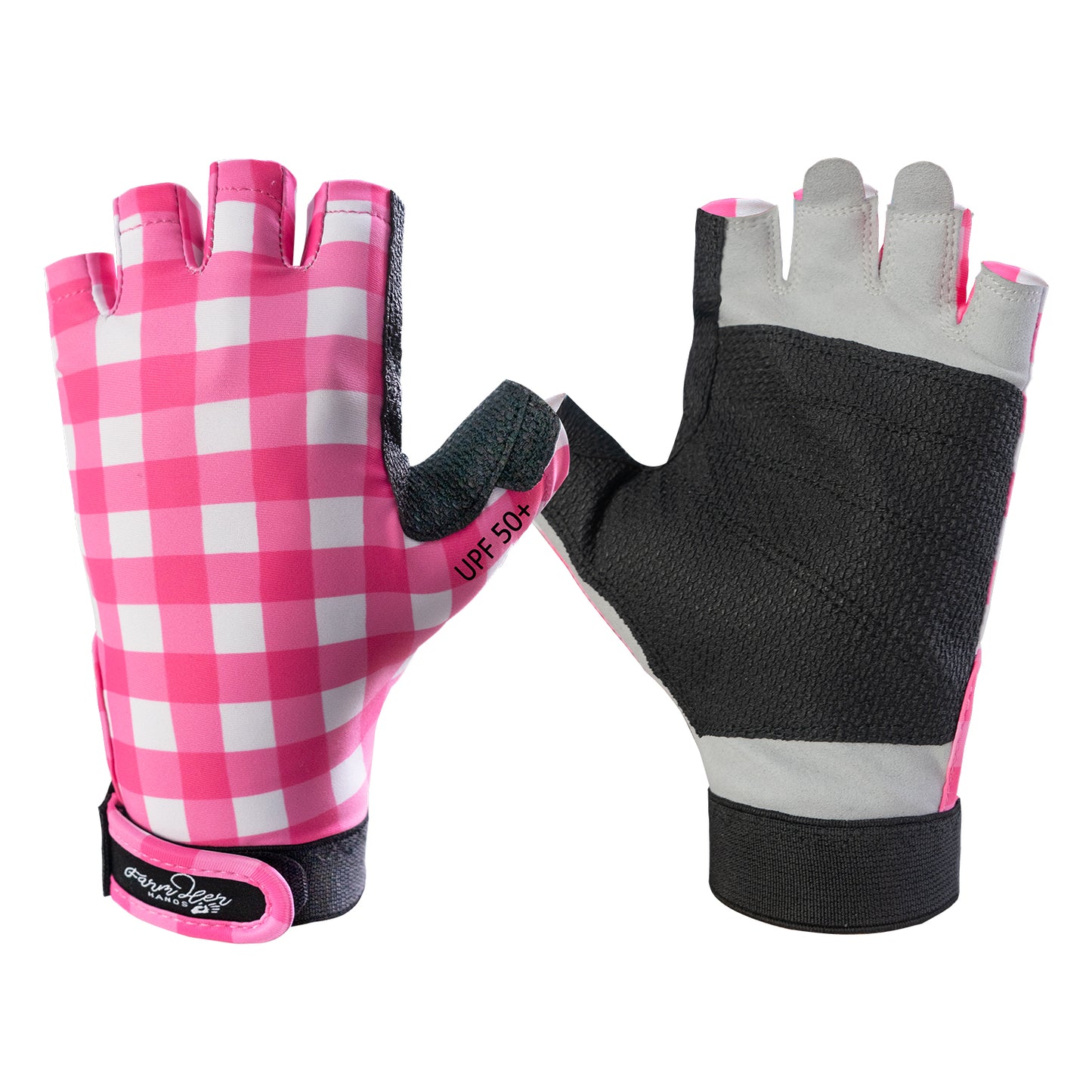 'Gingham Gal' Sun Protection UPF50+ Glove