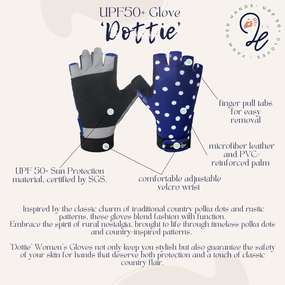 'Dottie' Sun Protection UPF50+ Glove