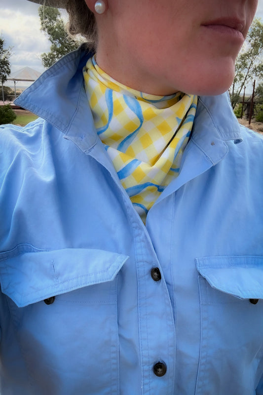 Yellow Darlin' Neck Scarf